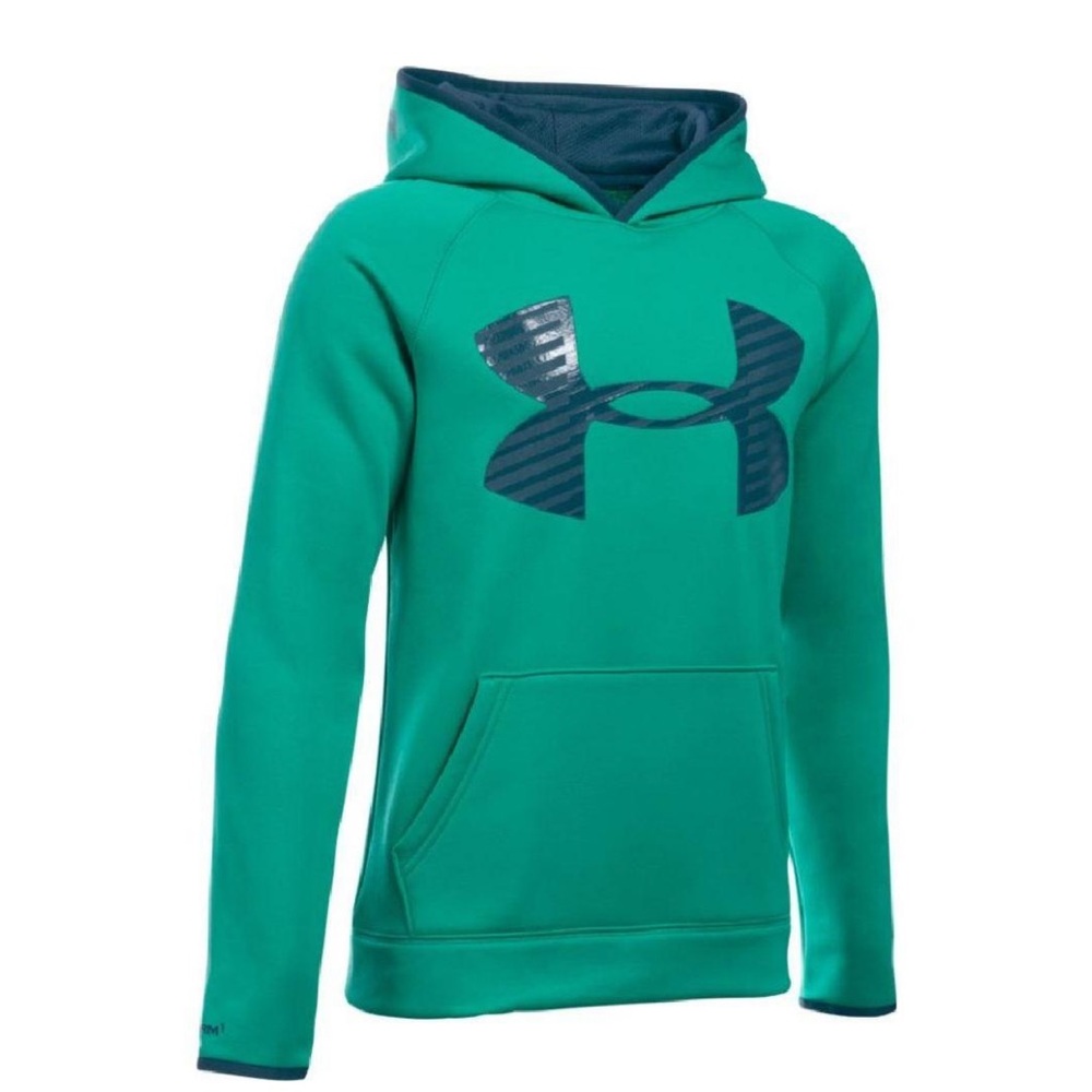 UNDER ARMOUR ARMOUR FLEECE STORM HIGHLIGHT HOODIE BOYS' SIZE LARGE
